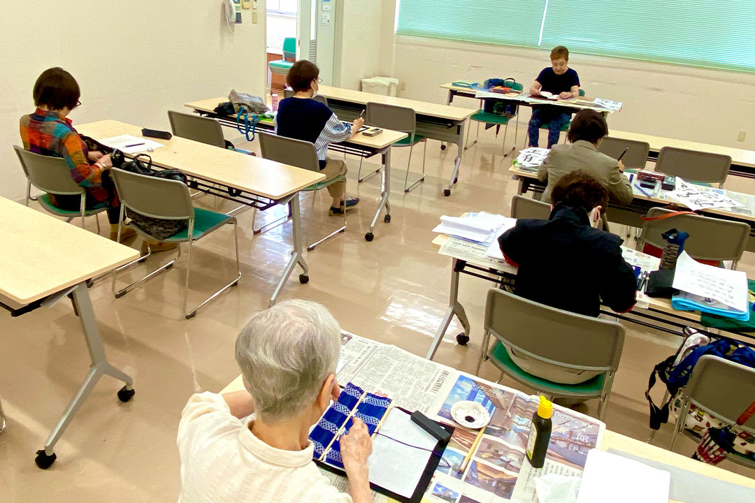 気負いのない習字教室