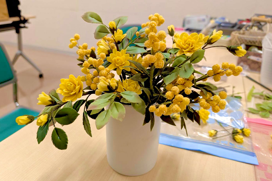 クレイクラフトゆめの花