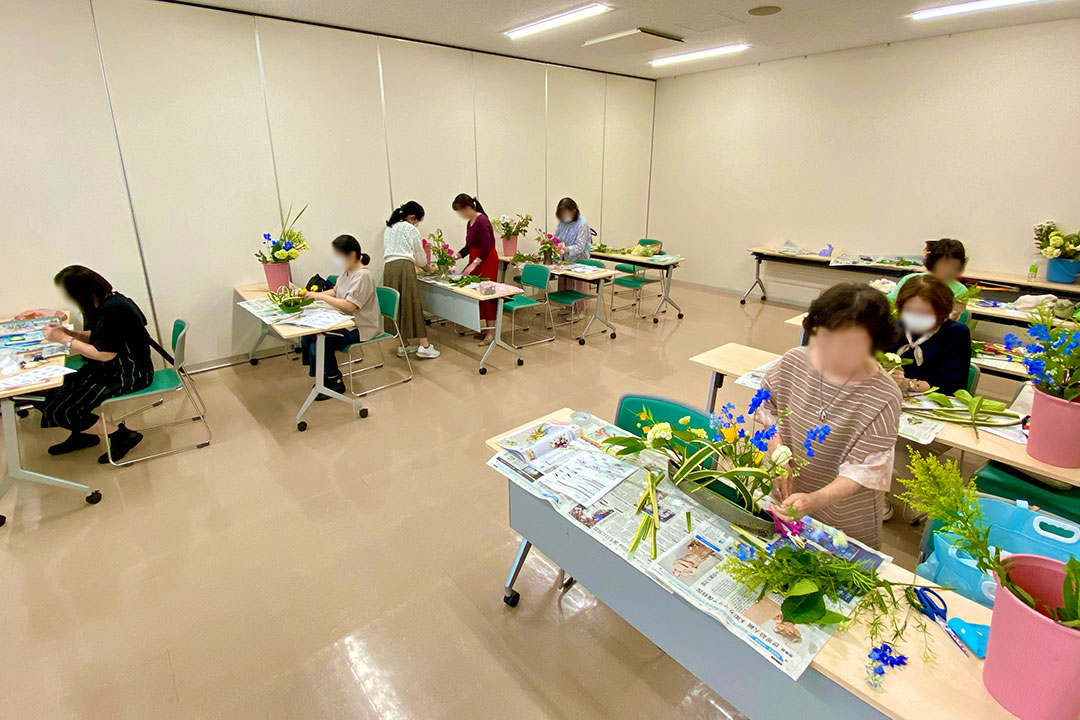 フラワーアレンジ教室