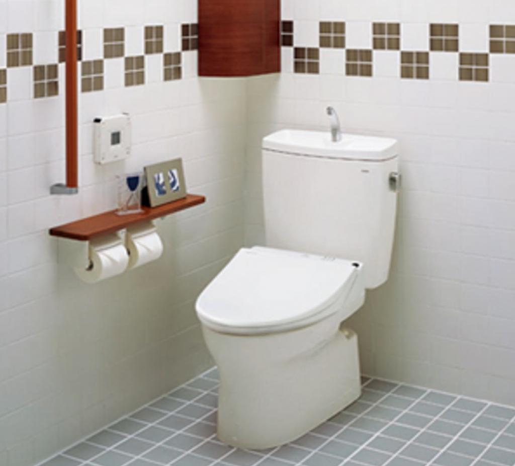 TOTO トイレ（便器+タンク）（SH321BASCS320BP）【手洗付】 快適な暮らしのギャラリー