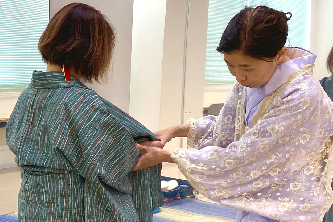 着物を楽しむ　着付け教室